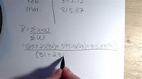 Weighted averages are commonly used in statistical analysis, stock portfolios and teacher grading averages. How to Use the Weighted Mean Formula - YouTube