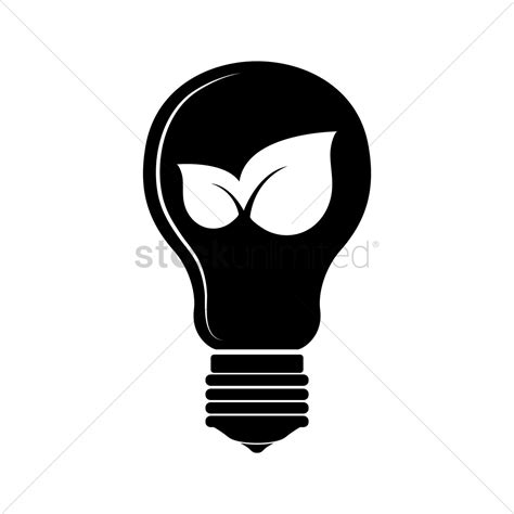 Light Bulb Silhouette Vector At Collection Of Light