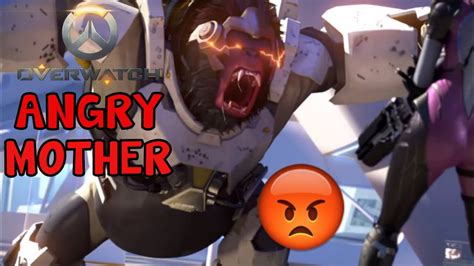 Angry Mother Yells At Her Son During A Game Of Overwatch