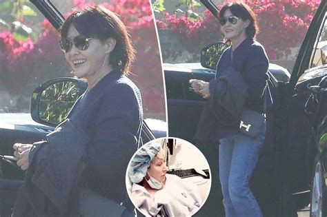 Shannen Doherty Smiles In First Pics Since Revealing Cancer Spread To Brain