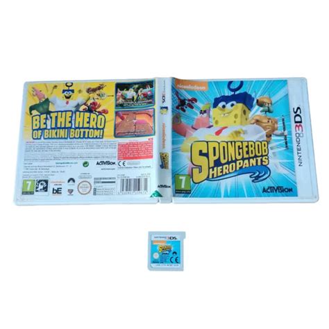 Spongebob Hero Pants Nintendo 3ds Free Delivery £1999 Picclick Uk