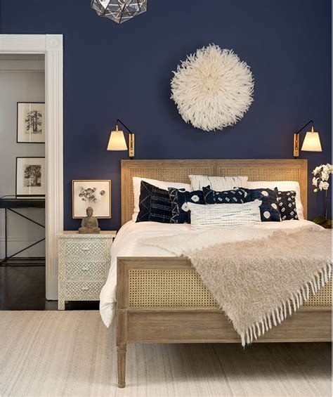 Deep Navy Stunning Benjamin Moore Sway Studios Blue Bedroom Decor