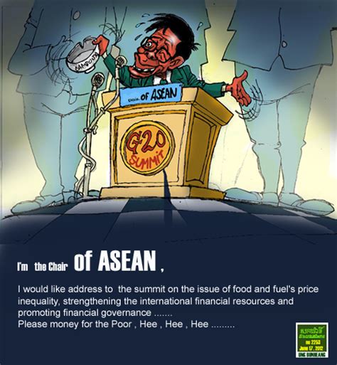 Ki Media Sacravas Political Cartoon The Chair Of Asean