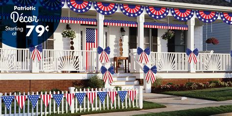 Patriotic Decorations Indoor And Outdoor Patriotic Decor Party City