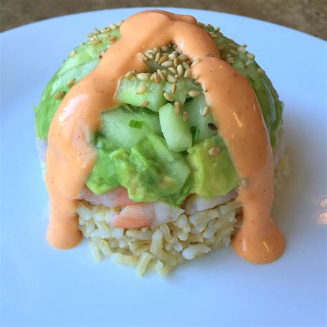 Spicy California Shrimp Stack Recipe Diary Of A Fit Mommy