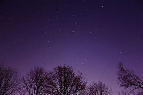 Purple Night Sky Wallpaper 4k Download Images With Clouds And Sky