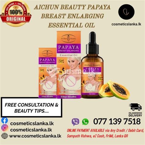 Aichun Beauty Natural Papaya Breast Enlarging Lifting Colombo 14 Adsmelk