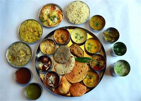 The Rajasthani Thali Is Quite Big From Savouries To Sweet Pulses To