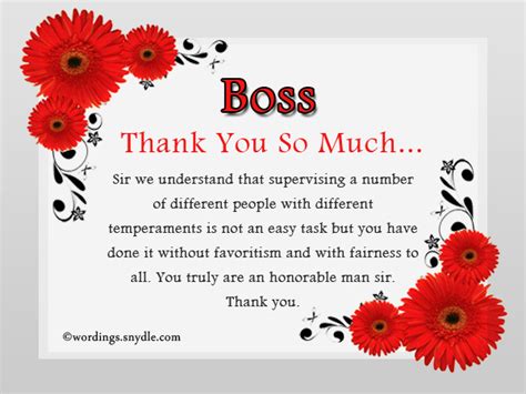 Thank You Notes To Boss Appreciation Letter And Messages To Boss Images And Photos Finder
