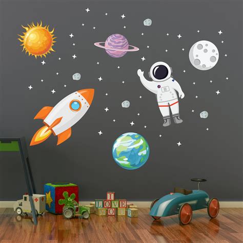 Solar System Wall Painting Mural Wall