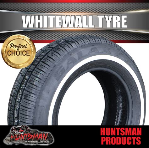 17570r13 Whitewall Vitour Galaxy Tyres 18mm Line 82t White Wall 175 7