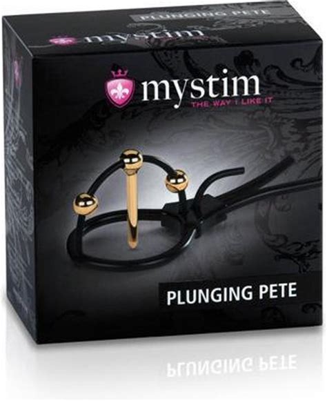Mystim Plunging Pete Corona Strap Bdsm Sm Toys
