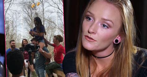 Teen Mom Og Star Maci Bookout Shows Off Belly Bump In Shocking Photos