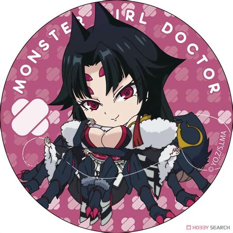 Monster Girl Doctor Can Badge Arahnia Taranterra Arachnida Anime Toy