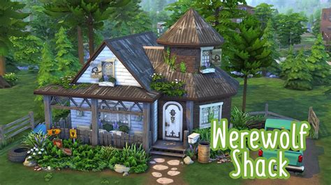 Sims 4 Werewolves Speed Build Werewolves Shack No Cc Limited Pack Hot