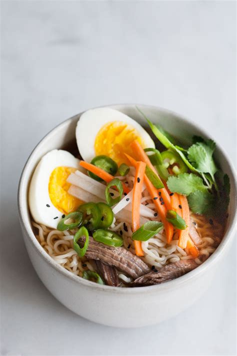 With rapid ramen cooker you can have your favorite ramen noodles in just about 4 minutes. Slow Cooker Pork Ramen | Bourbon and Honey
