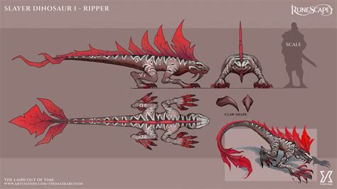 Fileripper Dinosaur Concept Artpng The Runescape Wiki