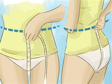 With heels together measure around the fullest part making sure tape measure is parallel to floor. 3 Ways to Take Measurements (For Women) - wikiHow