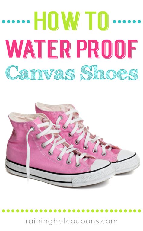 How To Waterproof Canvas Shoes Canvas Shoes Waterproof Shoes