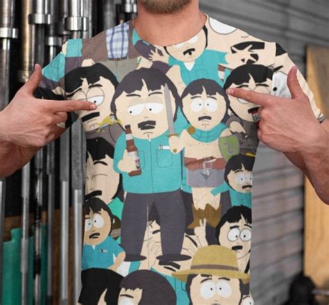 Randy Marsh South Park All Over Print 3d Shirt Homefavo