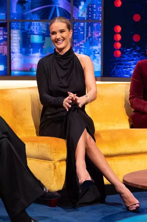 I Frequently Get Flashed Rosie Huntington Whiteley Reveals On The Jonathan Ross Show That