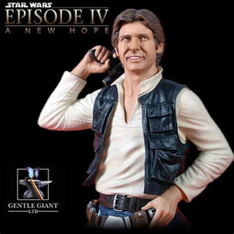 Gentle Giant Star Wars A New Hope Han Solo 16 Mini Bust New Rare Promo Us 7999 Picclick