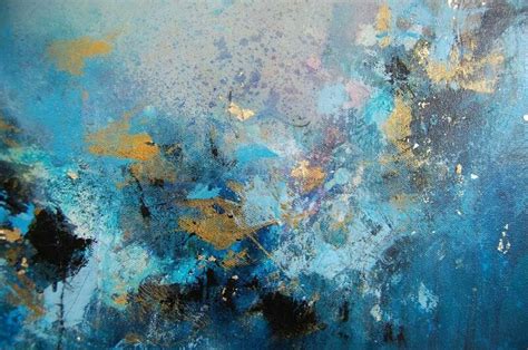 Blue Abstract Painting Abstract Canvas Canvas Artwork Abstract
