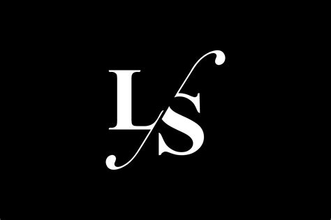 Ls Monogram Logo Design By Vectorseller