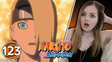 Sasuke Vs Deidara Naruto Shippuden Episode 123 Reaction Youtube