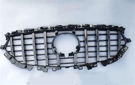 Auto Front Mesh Exterior Mask Trims Covers Front Bumper Abs Modified