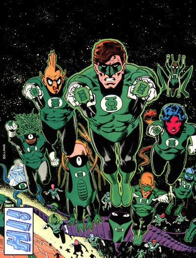 Green Lantern Corps Team Comic Vine