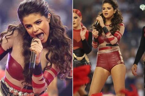 Selena Gomez Attempts To Shock Like Miley Cyrus In Leather And Nude