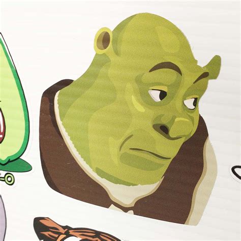 Bored Shrek Meme Sticker Buy Stickers Here