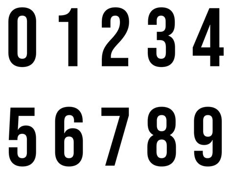 8 Best Images Of Large Printable Numbers 0 9 Free Printable Numbers 0