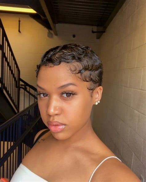 15 really cute finger wave hairstyles for black women finger wave hair finger waves short