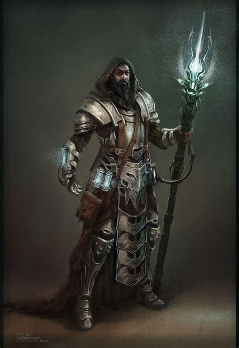 The Steel Mind With Spear Fantasy Character Art Fantasy Male Fantasy
