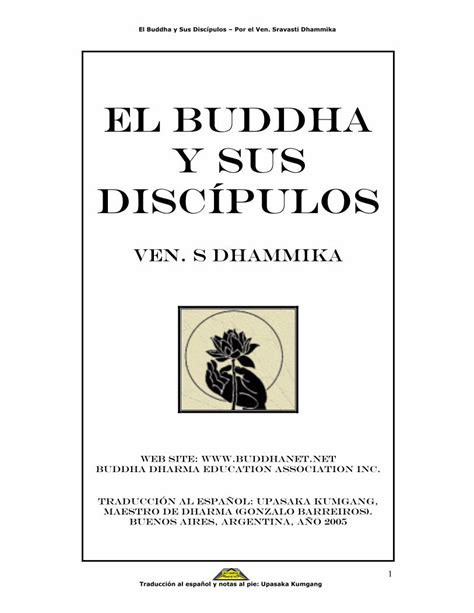 Pdf El Buddha Y Sus Discpulos Ven S