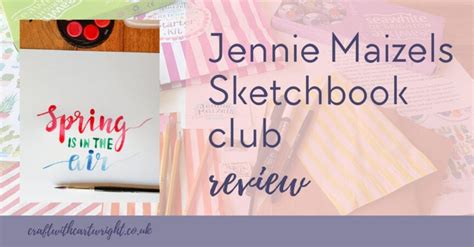 Jennie Maizels Sketchbook Club Review Craft With Cartwright