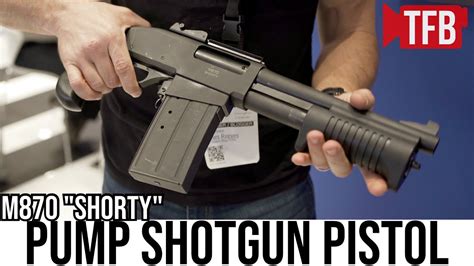 12 Gauge Mag Fed Shotgun Pistol SDM M870 Shorty YouTube