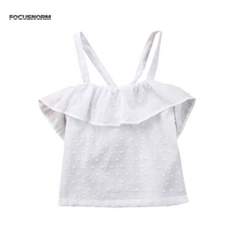Summer Infant Newborn Baby Girls Sleeveless Shirts T Shirts Tops