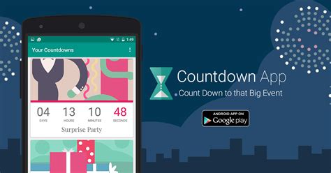 countdown app  timeanddatecom  android