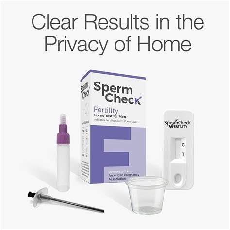 Spermcheck Fertility Home Test Kit For Men Shows Normal Or Low Sperm Count Easy To Read