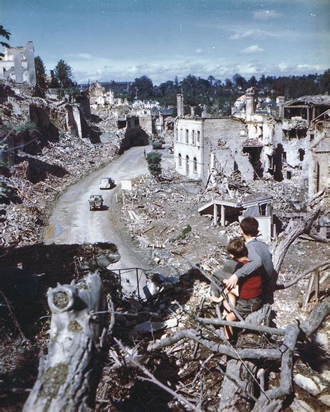 Vintage Photos From World War Ii Battle Of Normandy And Its Aftermath