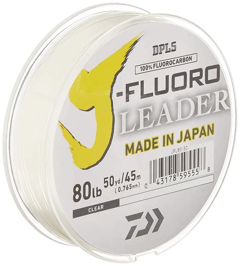 Buy Daiwa J Fluoro Clear Fluorocarbon Leader 50 Yd Online At Low Prices