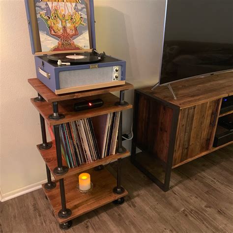 Diy Record Player Stand