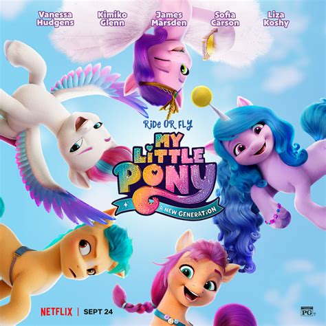 Animated Movie My Little Pony A New Generation Released Official