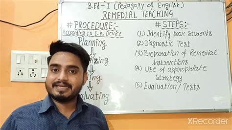 Remedial Teaching Procedure And Stepsby Mr Davinder Singh Youtube