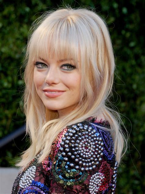 Emma Stone Has Proven Time And Time Again That Shed Go To Great Lengths Fo Emma Stone Updo
