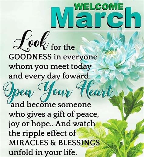 Quotes About The Month Of March My Quotes