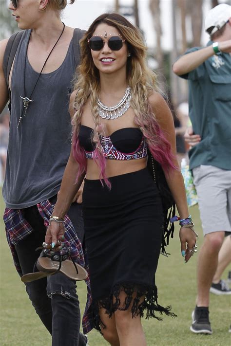 Vanessa Hudgens Coachella Music Festival April 18 2014